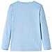 Maglietta per Bambini a Maniche Lunghe Blu Chiaro 116 - Foto miniatura 2