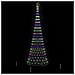 Albero di Natale LED Multicolore 138.5 x 138.5 x 399 cm Metallo - Foto miniatura 4