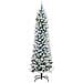 Albero di Natale artificiale con 300 LED Bianco 240 cm - Foto miniatura 3