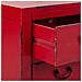 Mobile Base In Legno Rosso 120x40x50h - Foto miniatura 5