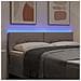 Testiera LED con luci a strisce a LED Talpa 144 cm Poliestere - Foto miniatura 4