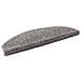 Tappetini per scale autoadesivi Semicircolare 15 pcs Grigio - Foto miniatura 1