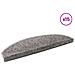 Tappetini per scale autoadesivi Semicircolare 15 pcs Grigio - Foto miniatura 3