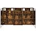 Set di Armadi da Bagno con porta 3 pcs 110 x 10,5 x 60,5 cm - Foto miniatura 7