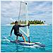SUP gonfiabile con vela HYDROS 330 x 76 x 15 cm Turchese per - Foto miniatura 2