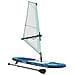 SUP gonfiabile con vela HYDROS 330 x 76 x 15 cm Turchese per - Foto miniatura 3