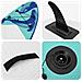 SUP gonfiabile con vela HYDROS 330 x 76 x 15 cm Turchese per - Foto miniatura 8