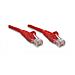 ICOC U5EB-005-RE - Cavo di rete Patch in Rame Cat. 5e Rosso UTP 0,5 mt - Foto miniatura 3