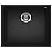 Quadra 105 Lavello sottotop 54 x 44 - Granitek - Nero - Foto miniatura 1