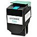 TONER RIGENERATO -  C544C Ciano Per Lexmark C 544N 544Dn 544Dtn 544Dw 546Dtn C544X1Cg 4.000 Pagine - Foto miniatura 1