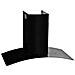Cappa Aspirante A Muro Acciaio Inox 756 M³ / h 90 Cm Nera - Foto miniatura 7