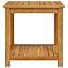 Tavolinetto In Legno Massello Di Acacia 45x45x45 Cm - Foto miniatura 3