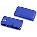 Custodia Compatibile Con Samsung Galaxy Note 3 In Blu Reale - Coperchio Protettivo In Ecopelle Testurizzata E Tasca Per Carte Di Credito - Foto miniatura 4