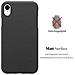 Cadorabo Custodia Compatibile Con Apple Iphone Xr In Frost Nero - Coperchio Protettivo In Silicone Tpu Flessibile - Foto miniatura 5