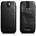 Custodia In Pelle Iphone 6 / 6s Vintage Nero - Foto miniatura 1