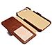 Custodia In Pelle Iphone 6 / 6s Vintage Nero - Foto miniatura 3