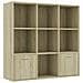 Libreria Rovere Sonoma 98x30x98 cm in Legno Multistrato - Foto miniatura 2