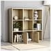 Libreria Rovere Sonoma 98x30x98 cm in Legno Multistrato - Foto miniatura 4