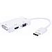 Adattatore 3 In 1 Displayport 1.2 A Hdmi / dvi / vga - Foto miniatura 1