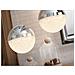 Sospensione A Soffitto Con Globo Led Integrato, Cromata - Foto miniatura 5