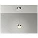 Sospensione A Soffitto Con Globo Led Integrato, Cromata - Foto miniatura 6
