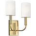 Lampadario 1 Luce, Ottone Brunito, E27 - Foto miniatura 1
