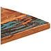 Piano Tavolo Rettangolare 60x140 Cm 25-27 Mm Legno Di Recupero - Foto miniatura 4