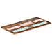 Piano Tavolo Rettangolare 60x140 Cm 25-27 Mm Legno Di Recupero - Foto miniatura 7
