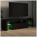 Mobile Porta TV con Luci LED Nero 140x36,5x40 cm - Foto miniatura 5