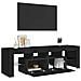 Mobile Porta TV con Luci LED Nero 140x36,5x40 cm - Foto miniatura 7