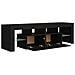 Mobile Porta TV con Luci LED Nero 140x36,5x40 cm - Foto miniatura 7