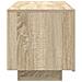 Mobile per TV Rovere Sonoma 100x35x40 cm Legno Multistrato - Foto miniatura 4