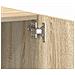 Mobile per TV Rovere Sonoma 100x35x40 cm Legno Multistrato - Foto miniatura 7