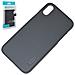 Custodia Frosted Shell Posteriore Rigida Antiscivolo Apple Iphone X - Xs Black - Foto miniatura 1