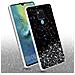 Custodia Compatibile Con Huawei Mate 20 In Nero Con Glitter - Coperchio Protettivo In Silicone Tpu Flessibile Con Glitter Scintillanti - Foto miniatura 3