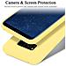 Custodia Compatibile Con Samsung Galaxy S8 In Liquid Giallo - Coperchio Protettivo In Silicone Tpu Flessibile - Foto miniatura 5