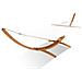 Lagoa Amaca Con Supporto In Legno Tela Di Cotone Ecru 3,15 M 1 Persona - Foto miniatura 1