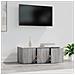 Mobile Porta Tv Grigio Sonoma 80x34x30 Cm In Legno Multistrato - Foto miniatura 4