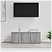 Mobile Porta Tv Grigio Sonoma 80x34x30 Cm In Legno Multistrato - Foto miniatura 1