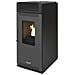 Stufa A Pellet Anita 10 Kw Colore Nero - Foto miniatura 1