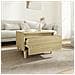 Tavolino Rovere Sonoma 50x46x35 Cm In Legno Multistrato - Foto miniatura 3