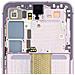 Blocco Completo Galaxy S23 Touchscreen Con Frame Originale Lavender - Foto miniatura 3
