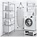 Base Rialzo per Lavatrice e Asciugatrice con Cestello da 60x60 cm - Foto miniatura 5