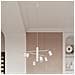 Lampada A Soffitto Lemmi 4l Bianco Sl. 1227 - Moderno Lampade Da Soffitto Bianco 20x100x24 Cm - Foto miniatura 1