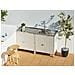 Mobile Da Cucina Da Esterni Acciaio Bianco Vilama - Foto miniatura 1