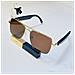 Occhiali Bluetooth Smart Hy-1003: Audio E Video In Uno Gold - Foto miniatura 5