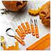 Set Per Intagliare Zucche In Acciaio Inossidabile - 7 Pezzi Orange - Foto miniatura 3