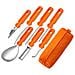 Set Per Intagliare Zucche In Acciaio Inossidabile - 7 Pezzi Orange - Foto miniatura 1