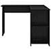 Scrivania ad Angolo in Rovere Nero Rovere Nero MDF Media - Foto miniatura 5