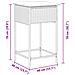 Sgabelli da Bar con Cuscini 2 pz Grigio Chiaro in Polyrattan - Foto miniatura 9